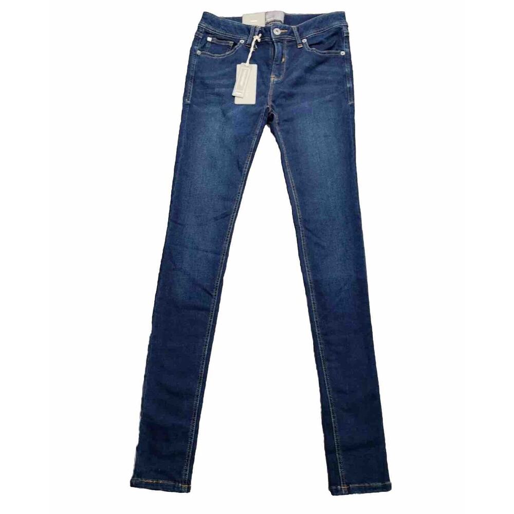 NWT Bench Urban Wear Womens Skinny Jeans Blue Size 28w